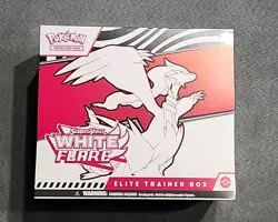 Pokemon Scarlet And Violet TCG White Flare Elite Trainer Box ETB SEALED - Image 1