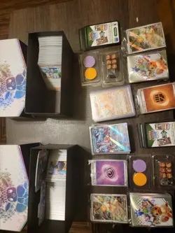 Pokemon Prismatic Evolutions Empty ETB Box With Accessories (No Packs) Lot of 2 - Image 1