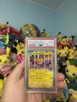 Pokemon Kanazawa's Pikachu PM Center Opening Japanese Holo Promo 144/S-P PSA 10 - Image 1