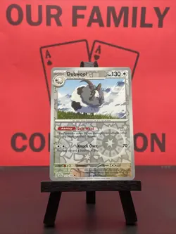 Dubwool 125/142 Sv07: Stellar Crown Reverse Holo Uncommon Pokemon TCG 2024 NM - Image 1