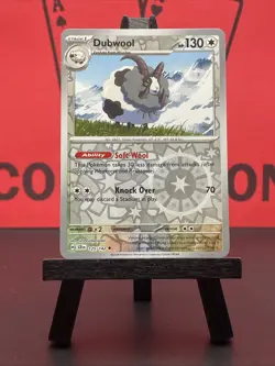 Dubwool 125/142 Sv07: Stellar Crown Reverse Holo Uncommon Pokemon TCG 2024 NM - Image 2