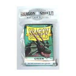 Arcane Tinmen Card Protection Mini Sleeves - Green (50) New - Image 1