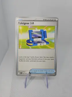 Pokegear 3.0 Near Mint Black Bolt White Flare Pokemon TCG - Image 1
