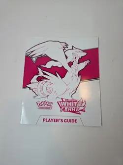 White Flare ETB Player's Guide Booklet Pokemon TCG NEW - Image 1