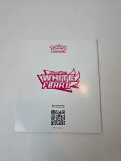 White Flare ETB Player's Guide Booklet Pokemon TCG NEW - Image 2