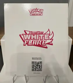 White Flare ETB Player's Guide Booklet Pokemon TCG NEW - Image 2