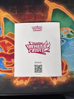 White Flare ETB Player's Guide Booklet Pokemon TCG NEW - Image 2