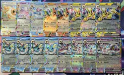 2025 Pokemon TCG Prismatic Eeveelutions Double Rare Lot of 16 Cards NM-Mint - Image 1