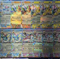 2025 Pokemon TCG Prismatic Eeveelutions Double Rare Lot of 16 Cards NM-Mint - Image 3