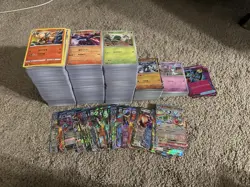 Korean Pokemon Bulk Lot 1500+ Cards - Holo, Reverse Holo, Pokeball Holo, Ex READ - Image 1