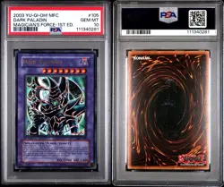 YUGIOH PSA 10 Dark Paladin (1st Edition Artwork) MFC-105 Magician's Force 1st Ed - Image 3
