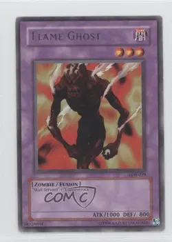 Flame Ghost (R) YuGiOh Legend of Blue Eyes White Dragon #LOB-029 2002 0iy8 - Image 1