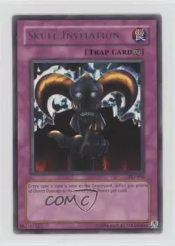 Skull Invitation (R) Unlimited YuGiOh Pharaoh's Servant #PSV-056 2002 0iy8 - Image 1