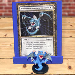 Yugioh Dungeon Dice Monsters B2-07 Winged Dragon Guardian of the Fortress #1 - Image 1