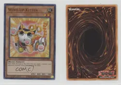 Wind-Up Kitten 1st Ed. YuGiOh Maze of Memories #MAZE-EN041 4s2 - Image 3