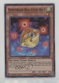 SR - Speedroid Red-Eyed Dice 1st Ed. YuGiOh HighSpeed Riders #HSRD-EN008 4s2 - Image 1