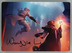 Mortify Art Card (Gold-Stamped Signature) Art Series: Universes Beyond #12 - Image 1