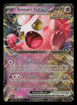 Scream Tail EX 094/167 Sv06 Twilight Masquerade Pokemon TCG Card - Image 1