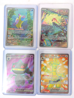 Pokemon TCG Card Bundle Gholdengo Bruxish Banette & Scream Tail Holo Rare - Image 1