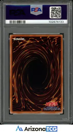 Yu-Gi-Oh! 2024 Diviner of the Herald CR04-AE147 Quarter Century SR PSA 9 - Image 2