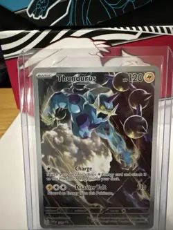POKEMON TCG Black Bolt ETB THUNDURUS Black Star Promo Card 209 (B) - Image 2