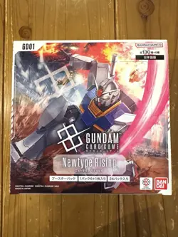 NEW Gundam Card Game Newtype Rising Booster Box GD01 Sealed Japanese - Image 1