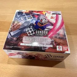 NEW Gundam Card Game Newtype Rising Booster Box GD01 Sealed Japanese - Image 2