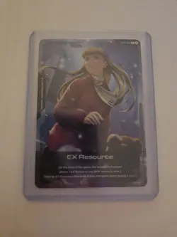 Gundam Card Game Relena EX Resource EXRP-001 FOIL Promotional Card Sealed - Image 1