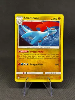 Salamence 106/168 Cosmos Holo Rare Promo Sun & Moon Celestial Storm Card 2018 NM - Image 1
