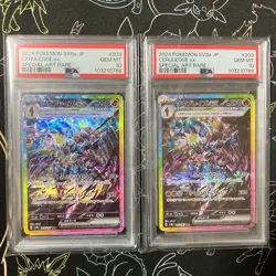 Psa10 Sequential Numbers Ceruledge Sou Blaze Ex Sar Pokemon Card 2024 Japanese - Image 1