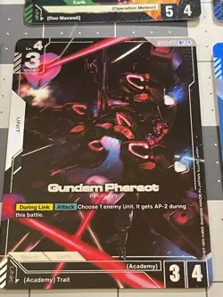 Gundam Card Game FOIL Bundle LR GD01-002 GD01-025 GD01-065 GD01-044 GD01-071 - Image 3