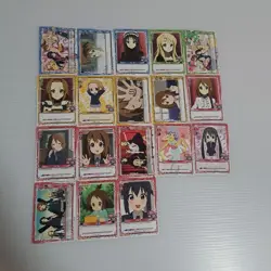 K-On Precious Memories Normal Trading Card Set Of 18 - Image 1