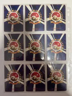 Pokemon Card Complete Fossil Master Set 48/48 1997 Japanese - Image 2