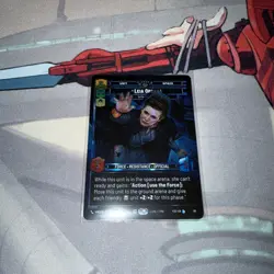 Leia Organa Star Wars Unlimited Galactic Silver Pack Card - Image 1