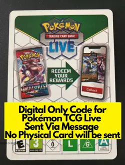 2 Pokemon TCG Code Card - Random Pokemon TCG Live Code Card **INSTANT MESSAGE** - Image 3