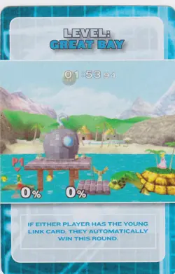 Great Bay - 2001 Super Smash Bros. Melee Battle Card Magazine Exclusive - Image 1