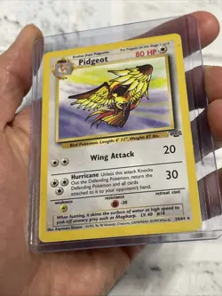 Pokemon Pidgeot #24/64 Non-Holo Rare Unlimited Jungle Set MP/LP Vintage Card TCG - Image 2
