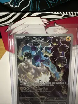 POKEMON TCG Black Bolt ETB THUNDURUS Black Star Promo Card 209 (A) - Image 2