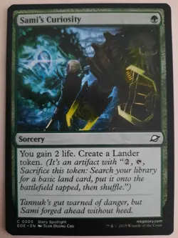 Sami's Curiosity #0203 Edge of Eternities MTG Magic NM X 4 copies - Image 2