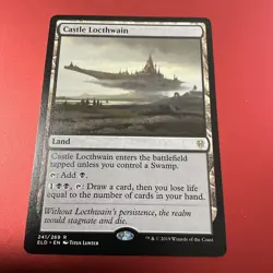 Castle Locthwain Throne of Eldraine Regular NM Magic The Gathering Mtg - Image 1