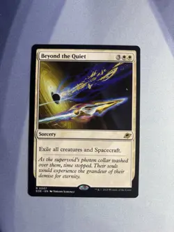 MTG Edge of Eternities R Beyond the Quiet #0007 EOE - Image 1