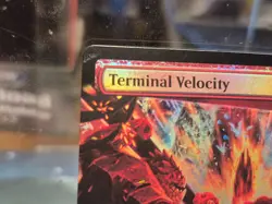 R 0338 Terminal Velocity EXTENDED ART FOIL Rare Edge of Eternities MTG EOE - Image 3