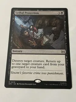 Lethal. Protection - Marvel's Spider-Man: Eternal-Legal MTG SDCC 2025 - Image 1