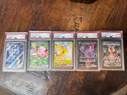 Pokemon Card Lot of 5 PSA Graded Cards All PSA 10 - Image 1