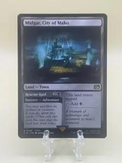 MTG - Midgar, City of Mako - Rare Regular #286 - Final Fantasy NM - Image 1