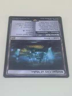 MTG - Midgar, City of Mako - Rare Regular #286 - Final Fantasy NM - Image 2
