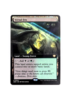 Vernal Fen R 0044 Extended Art Regular MTG Edge Of Eternities EOC EN NM/M - Image 1