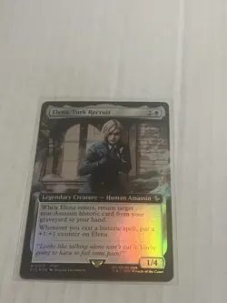 MTG Elena, Turk Recruit 0133 (Extended Art) Final Fantasy Foil - Image 1