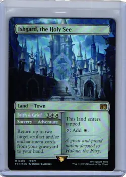 Ishgard, The Holy See - 310 - Magic: Final Fantasy MTG - Extended Art Rare- FOIL - Image 1