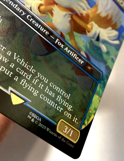 MTG Miles "Tails" Prower (Rainbow Foil) Secret Lair x Sonic 2085 NM - Image 3